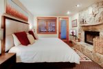 Master Bedroom with Fireplace